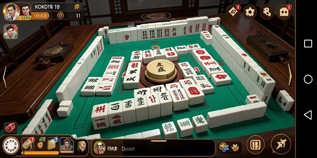 Tampilan screenshot KOKO11 yang menampilkan gameplay seru Mahjong.
