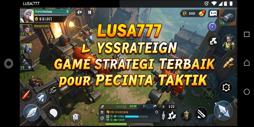 Tampilan gameplay <strong>LUSA777</strong> dengan taktik yang mendebarkan dan visual menarik.