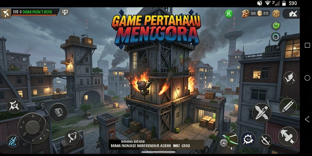 Gameplay menarik dalam perang menara taktis yang mendebarkan.